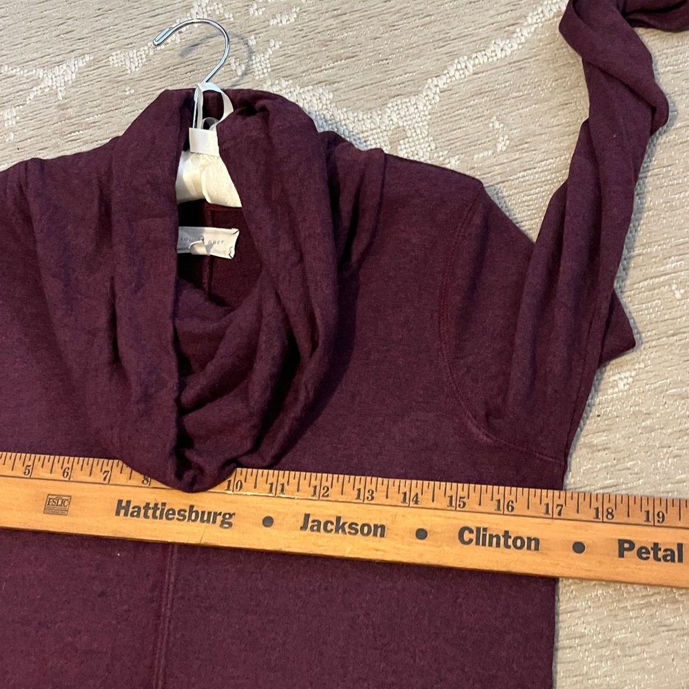 Lou & Grey Rich Burgundy Cowl Neck Dress - Picture 6 of 7